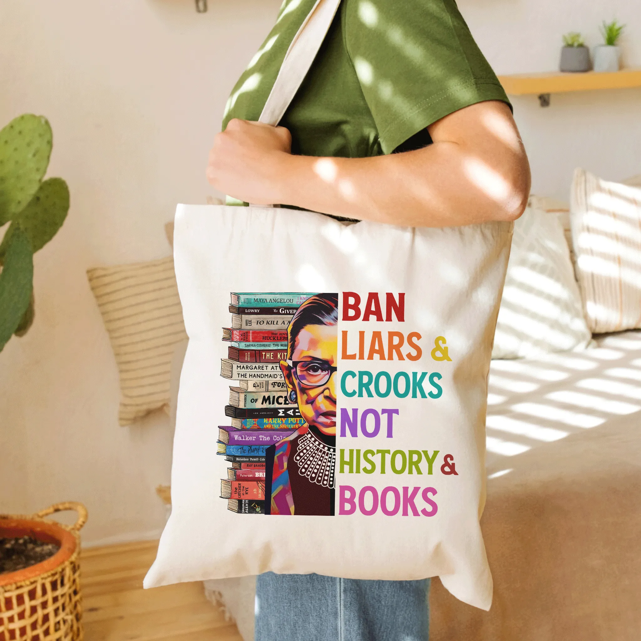 Ban Liars And Crooks Not History And Books Book Lovers Gift TBW313