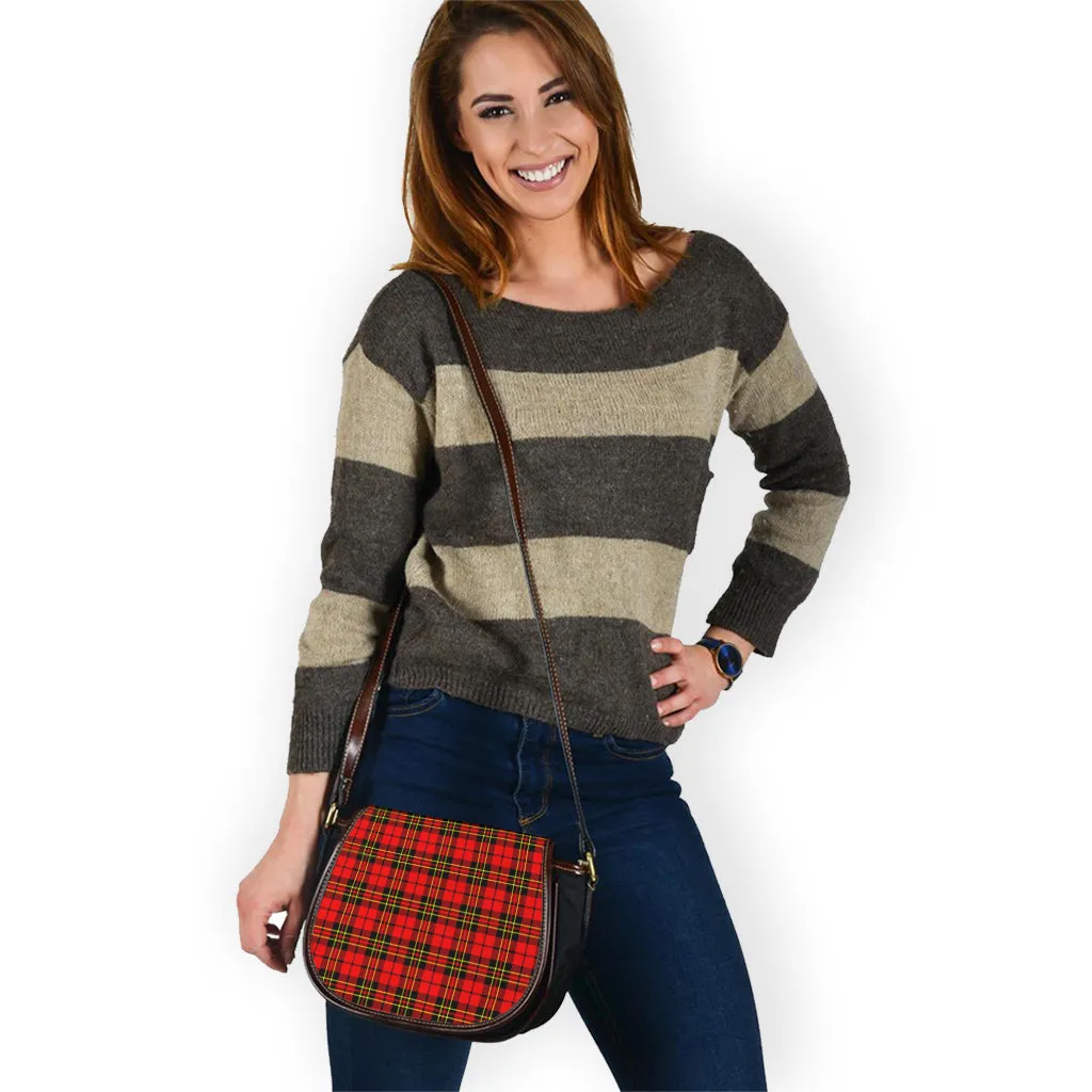 Brodie Modern Tartan Saddle Bag