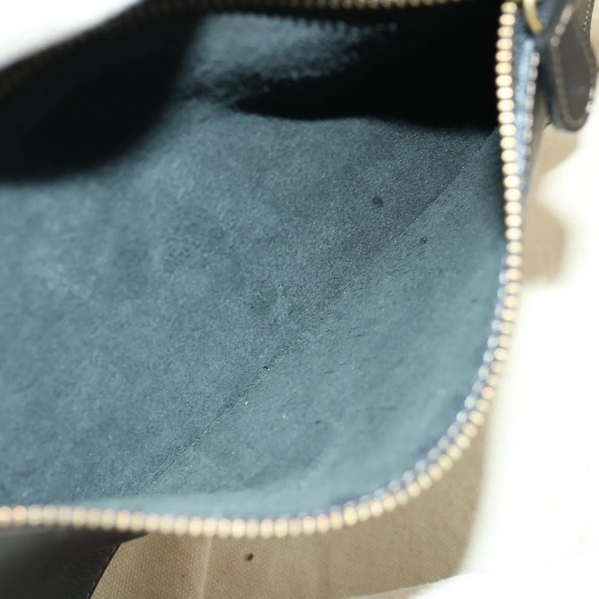 BURBERRY Blue Label Tote Bag Canvas White Black  bs13449