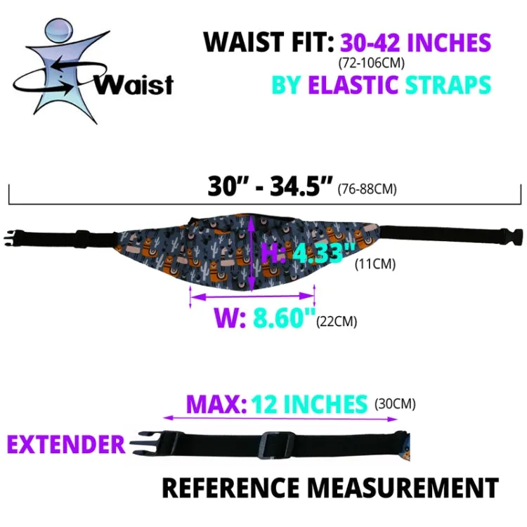 Colorful Waist Bag Fanny Packs Style Belt Bag Women Waist Pack Travelling Bag(yab950)