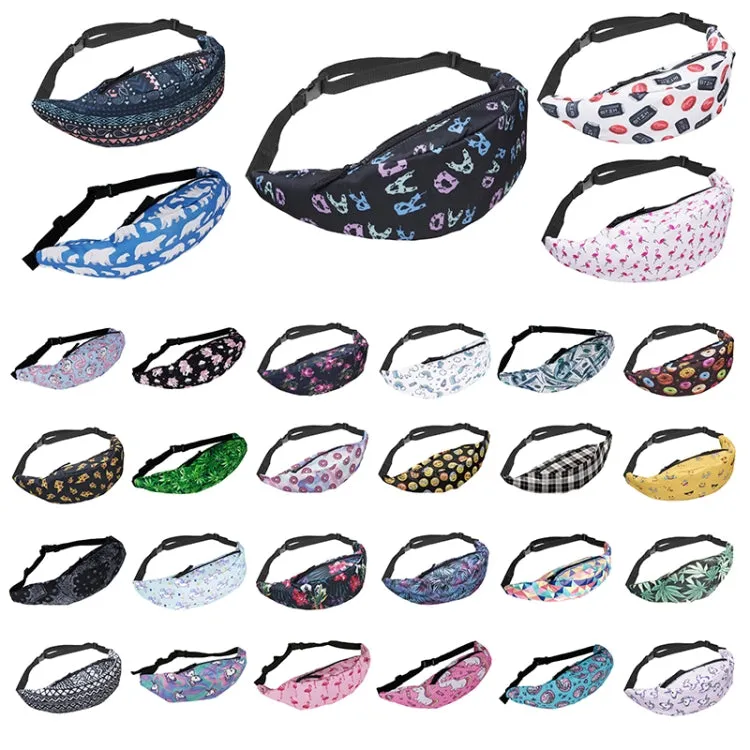 Colorful Waist Bag Fanny Packs Style Belt Bag Women Waist Pack Travelling Bag(yab950)