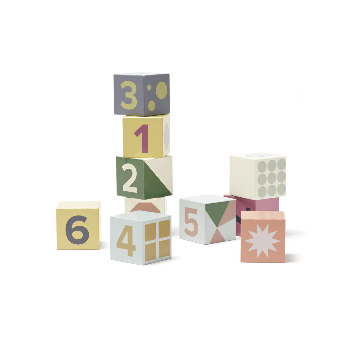 Cubes Wood 10 PCS EDVIN