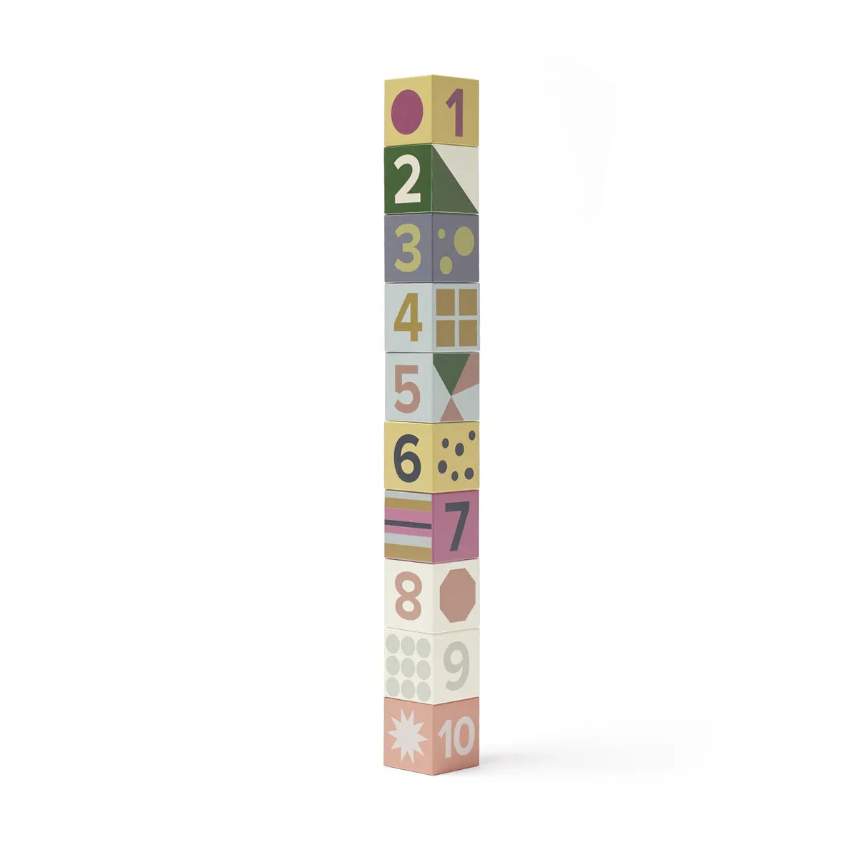 Cubes Wood 10 PCS EDVIN