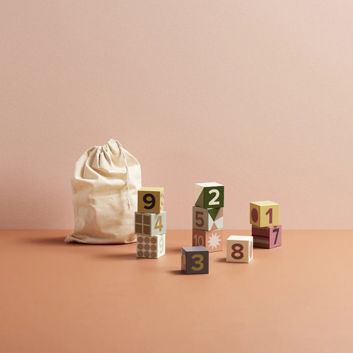 Cubes Wood 10 PCS EDVIN