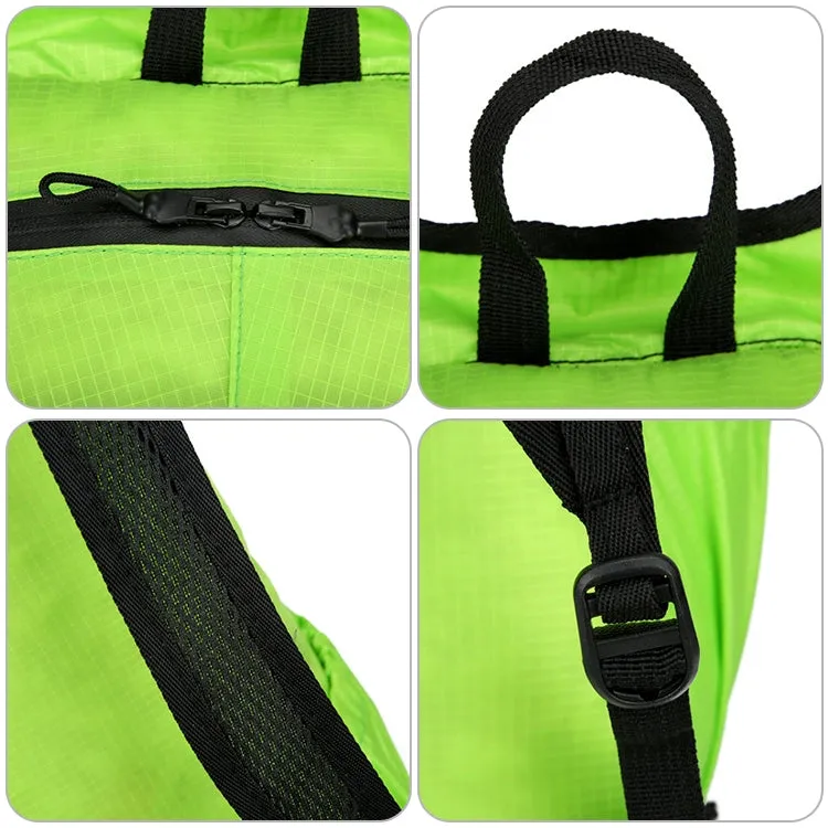 HAWEEL Portable Foldable Waterproof Backpack Folding Bag (Black)