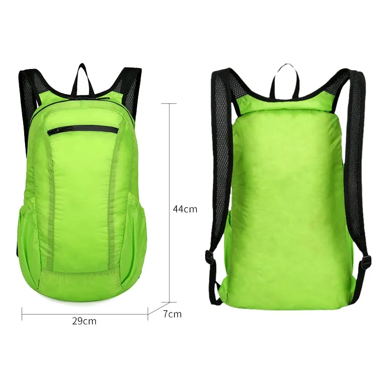 HAWEEL Portable Foldable Waterproof Backpack Folding Bag (Black)
