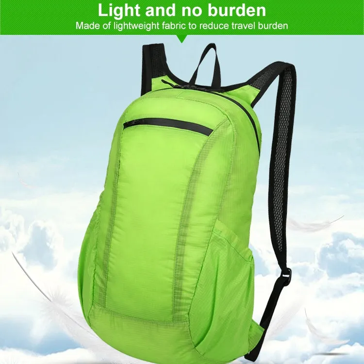 HAWEEL Portable Foldable Waterproof Backpack Folding Bag (Black)