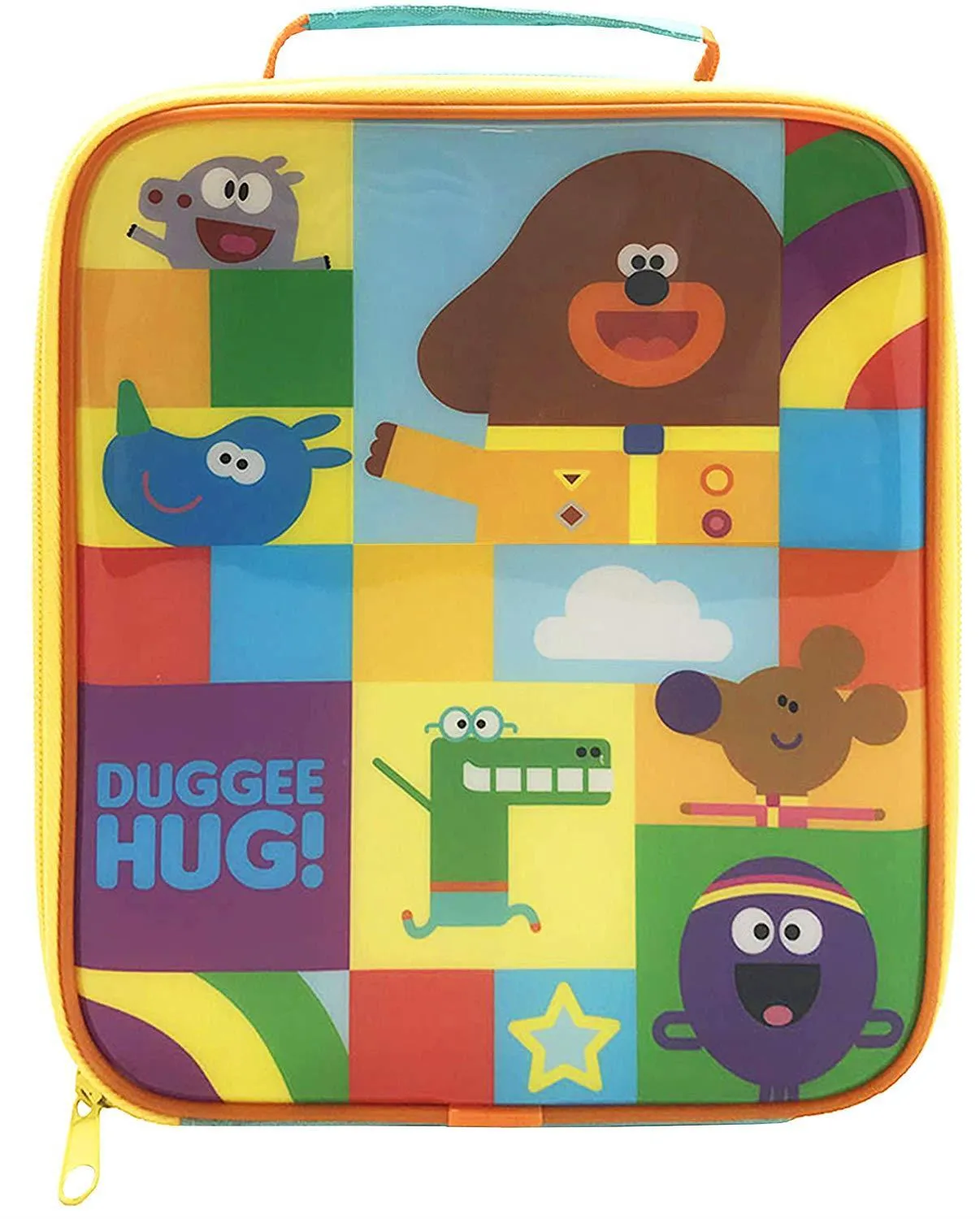 Hey Duggee The Squirrel Club Characters Lunch Bag, Drinks Bottle and Snack Pot Set