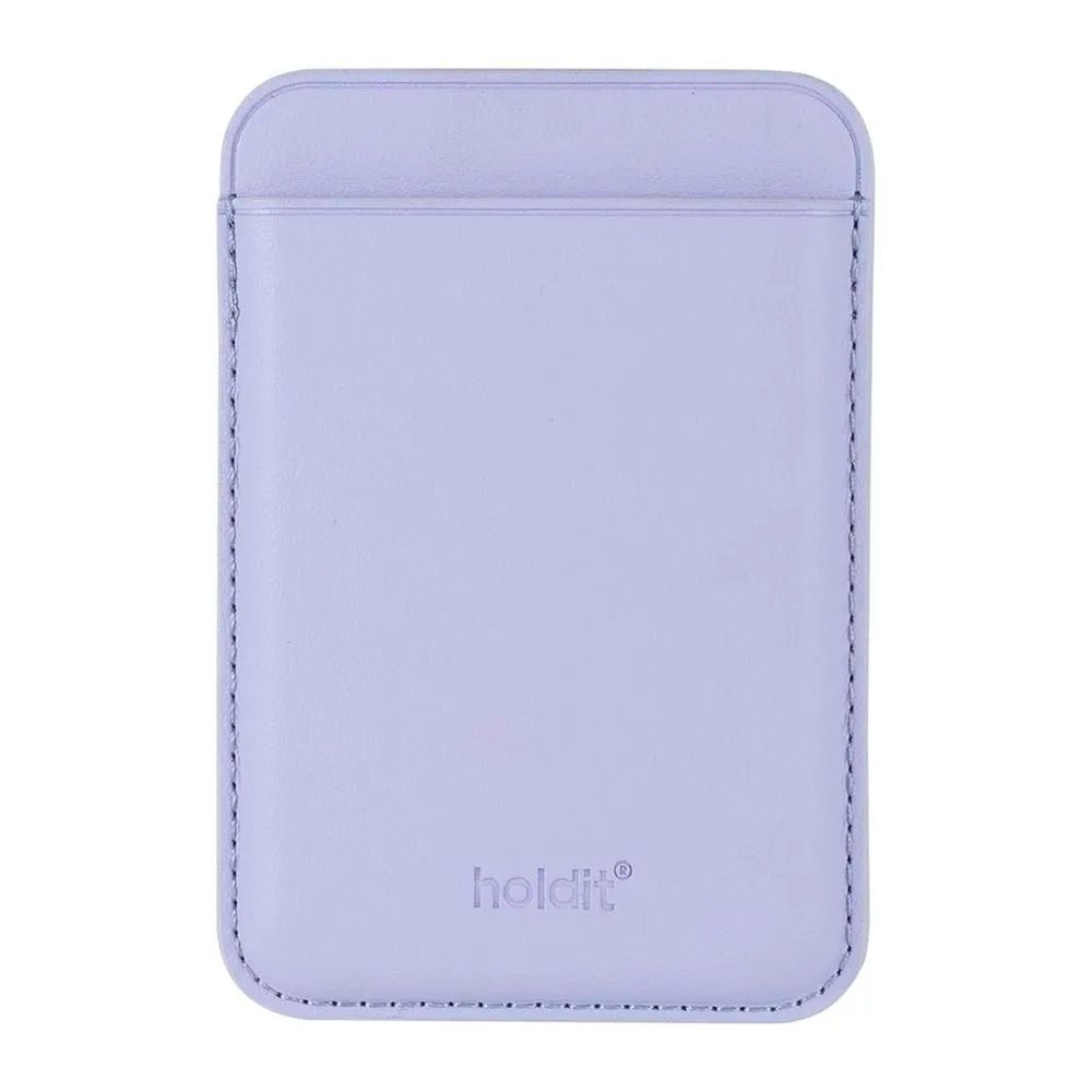 Holdit Magnetisk Kortholder - MagSafe Kompatibel - Lavendel