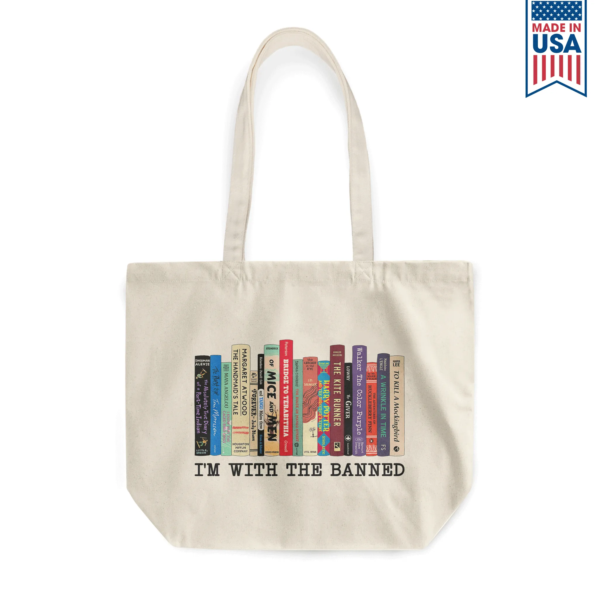 I'm With The Banned Book Lover Gift TBW57