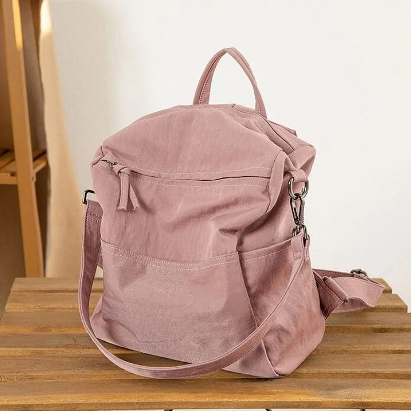 Large Capacity Oxford Solid Color Bag