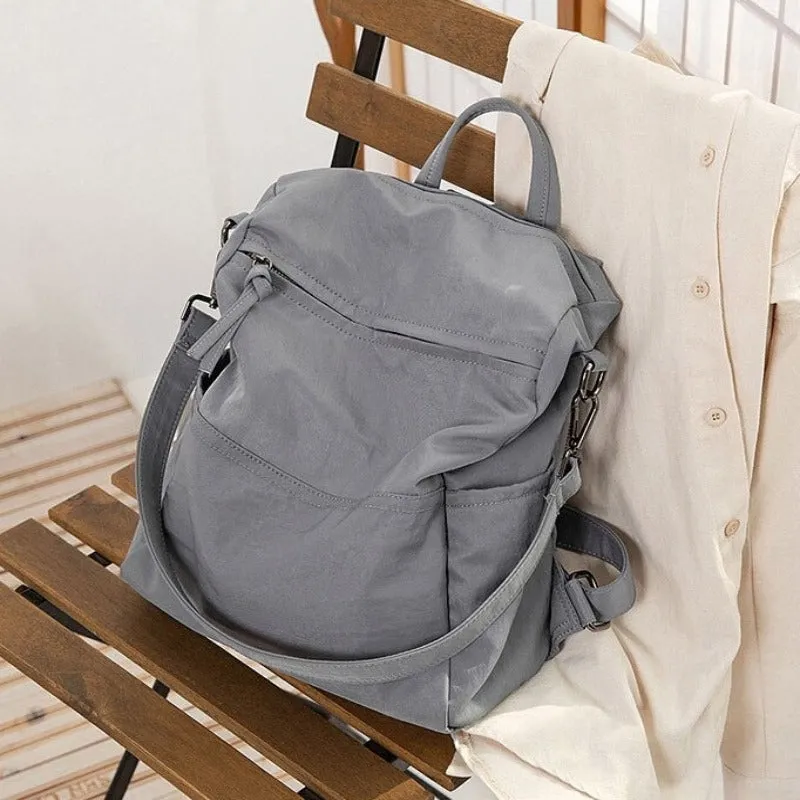 Large Capacity Oxford Solid Color Bag