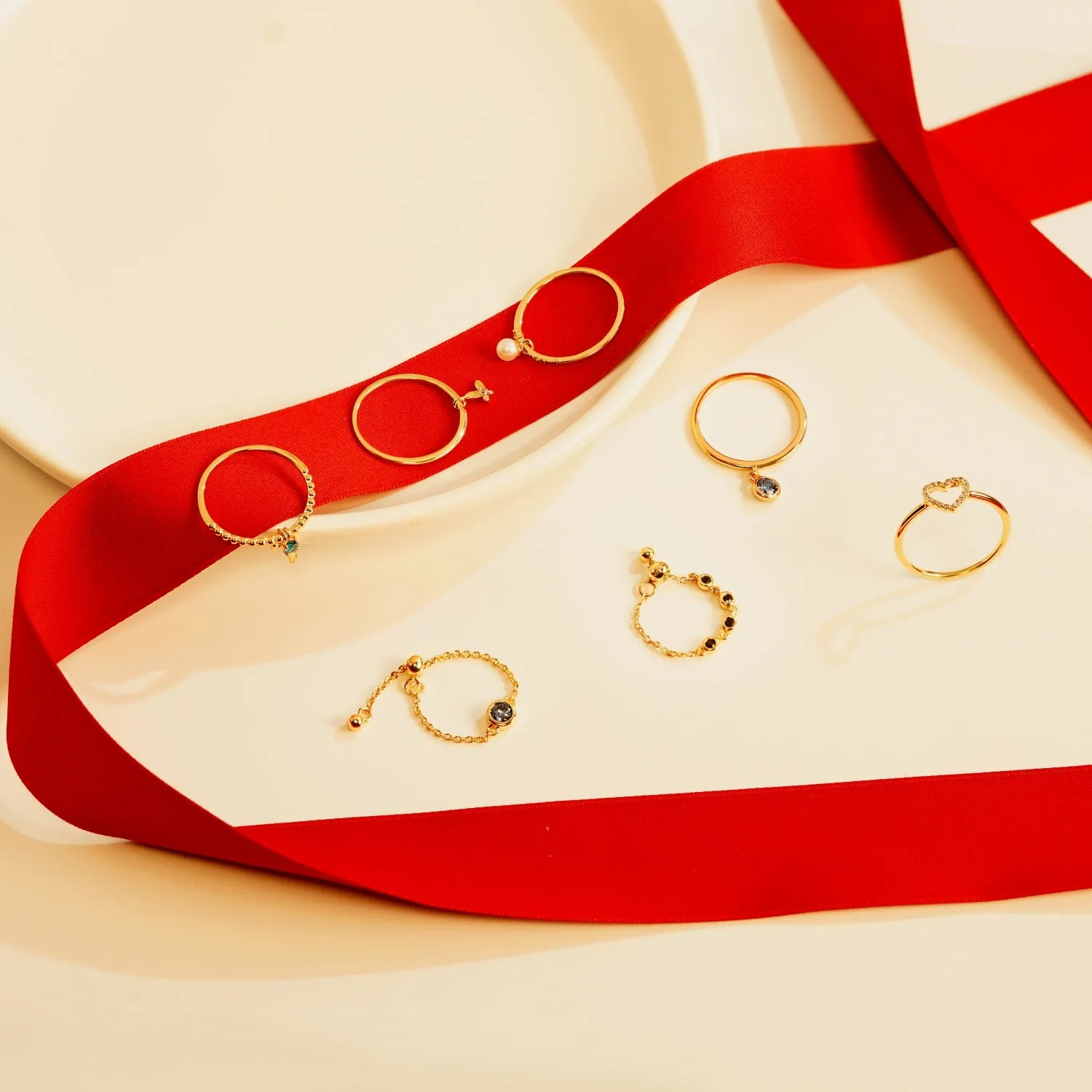 Mini Bezel Bolo Ring