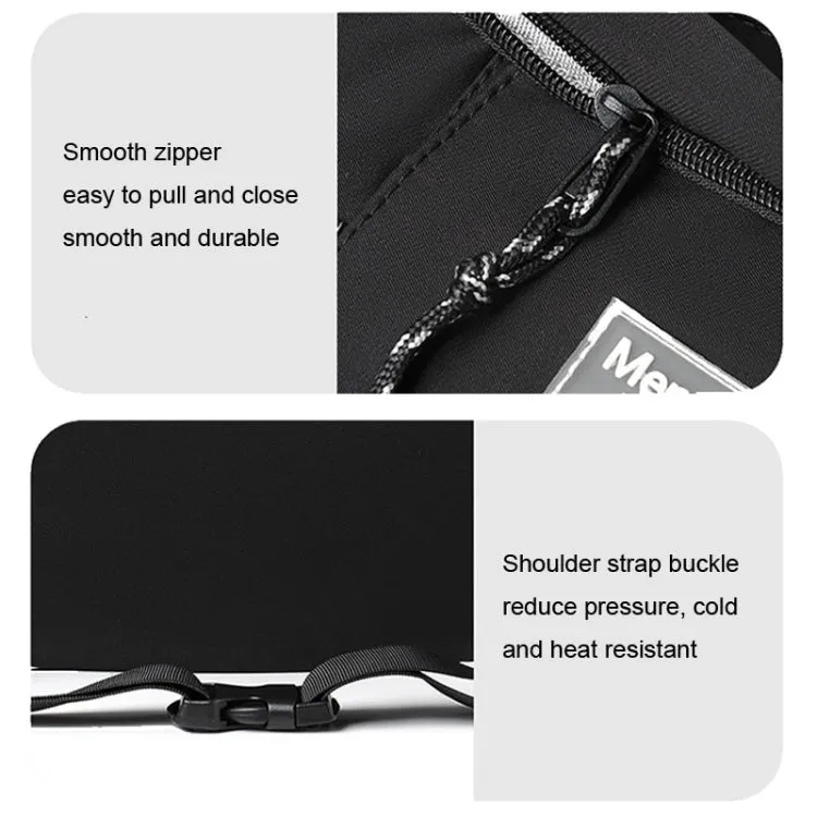 Multifunctional Chest Bag Shoulder Messenger Bag, Model: Black Badge