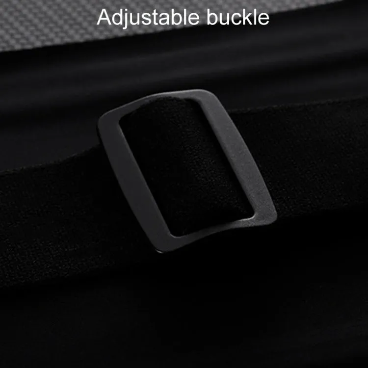 Outdoor Running Cell Phone Waist Pack Men And Women Waterproof Sports Gear, Style: Single Zipper Hemp Gray
