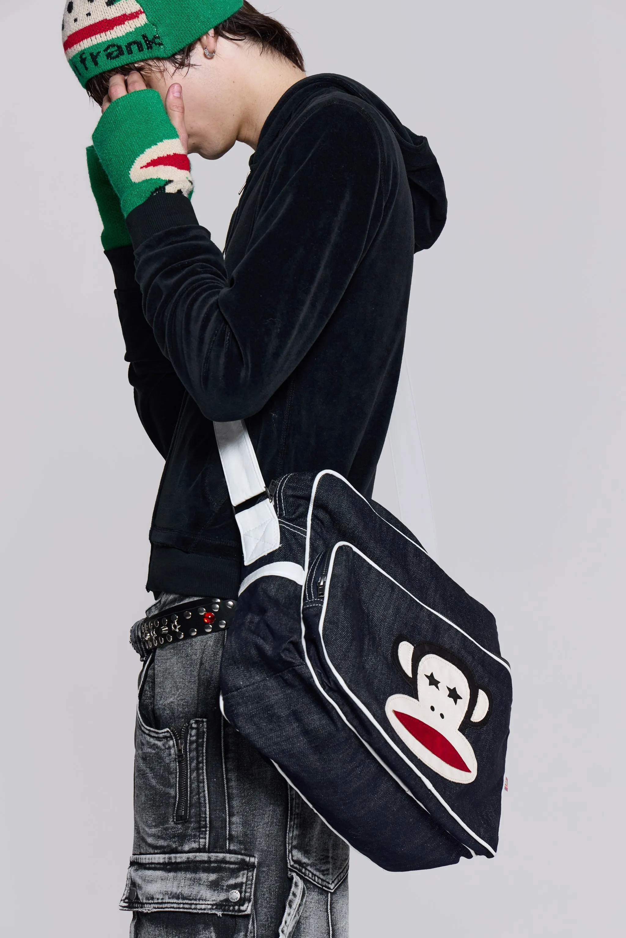 Paul Frank Denim School Bag