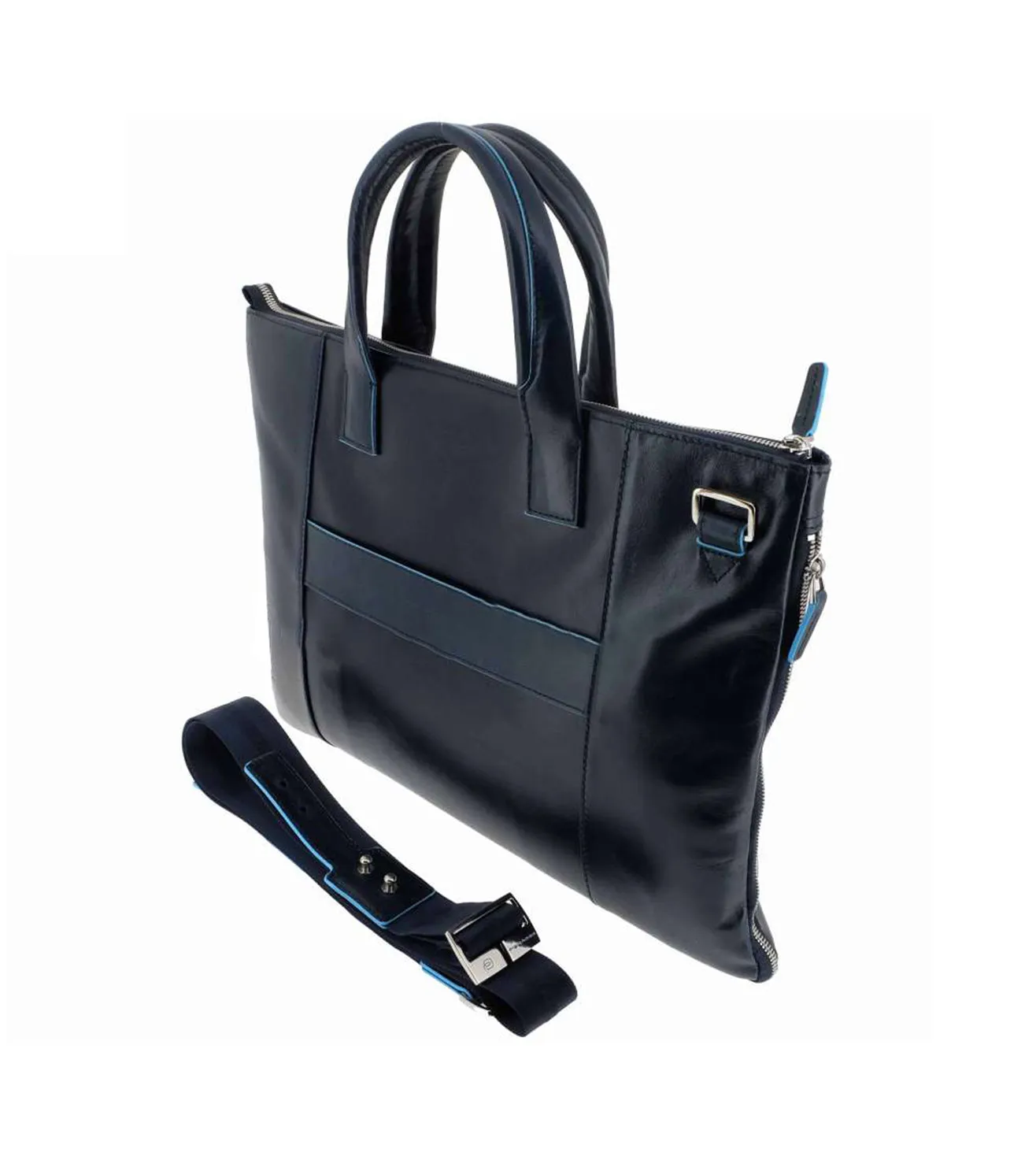 Piquadro Blue Square Men's Laptop Briefcase
