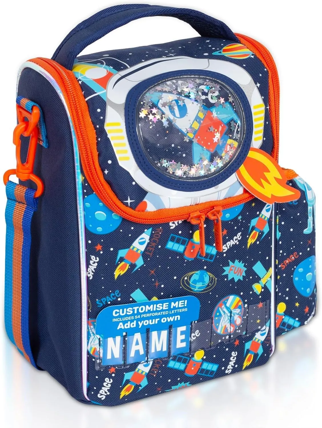 PRODUCTS DOUBLE DECKER COOLER INSULATED LUNCH BAG FOR BOYS & GIRLS&MEN&WOMEN WITH ADJUSTABLE STRAP VERTICLE LUNCH BAG FOR SCHOOL