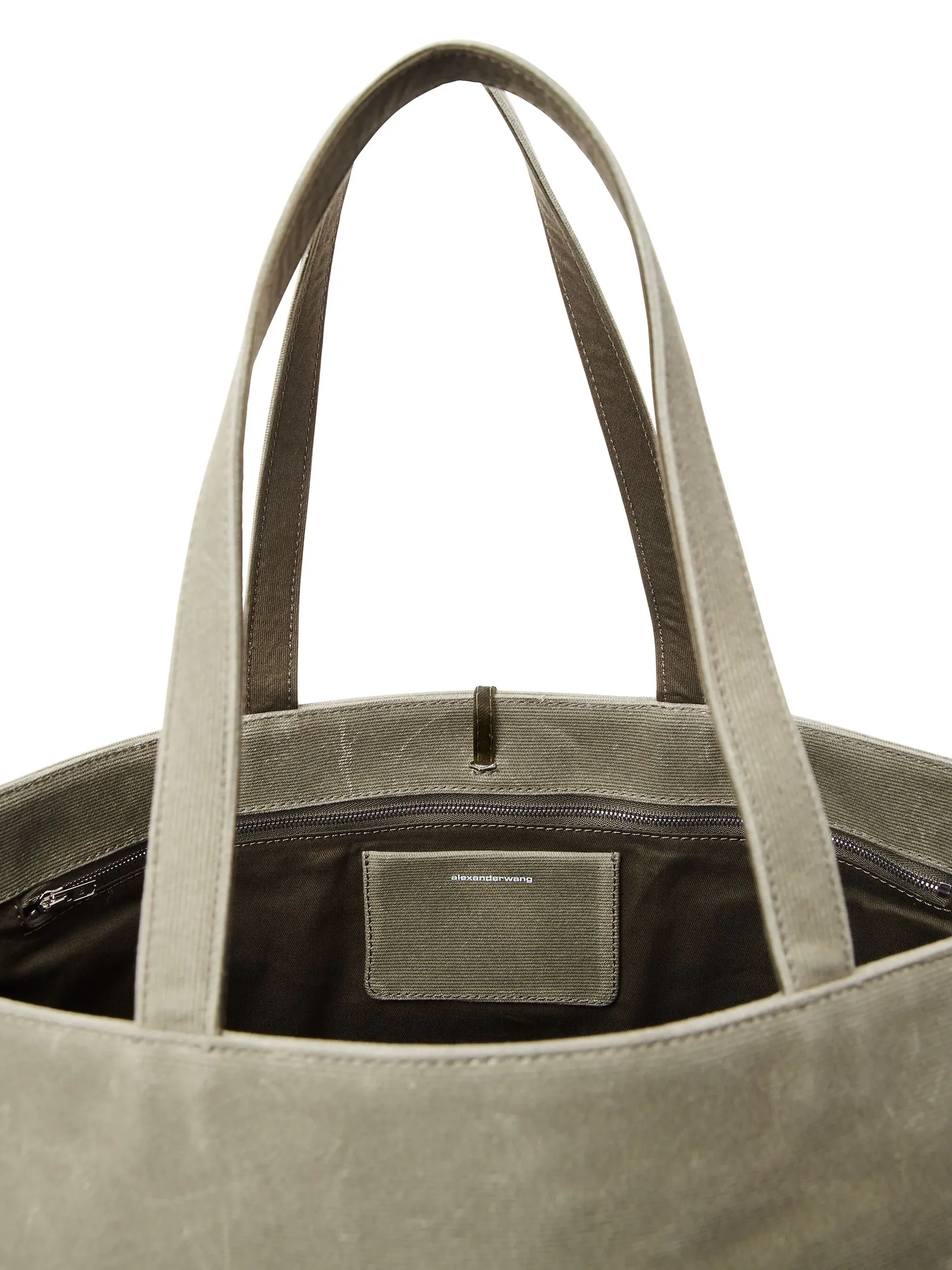 Punch Tote Bag In Wax Canvas