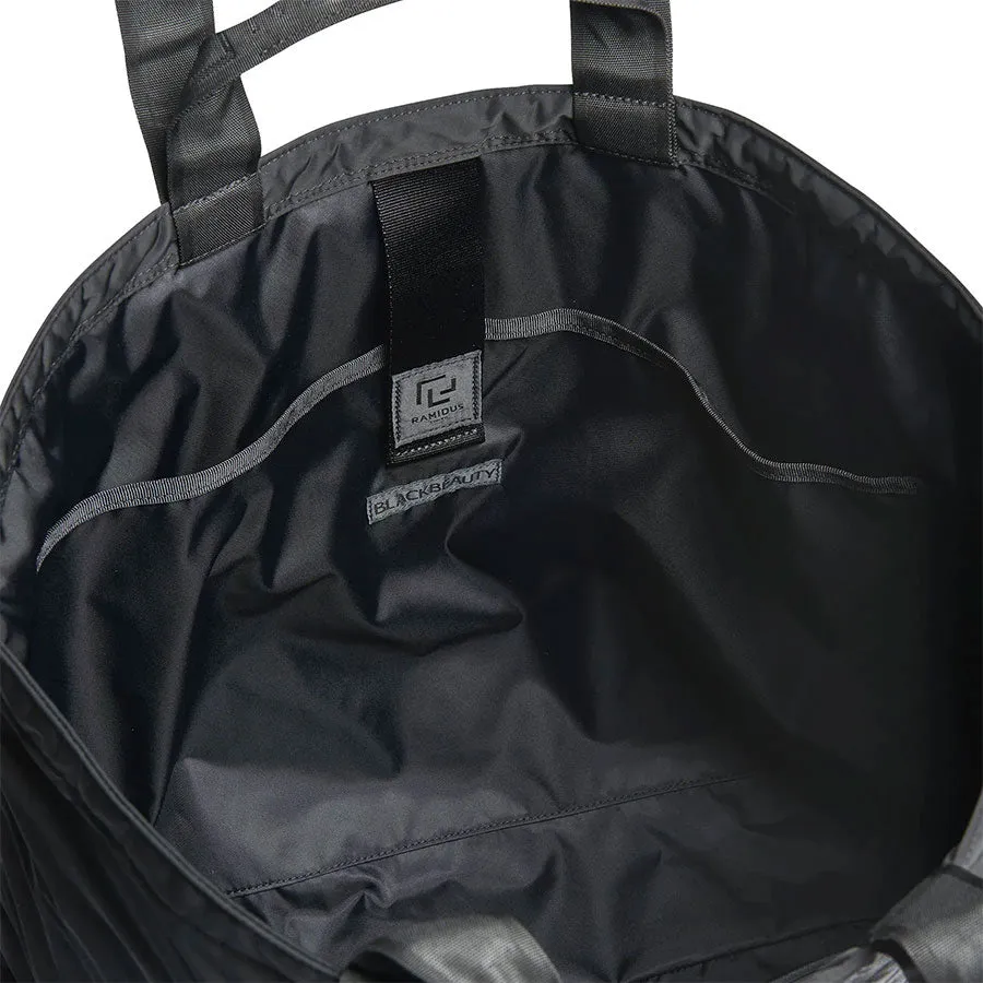【RAMIDUS/ラミダス】<br>RAMIDUS TOTE BAG (L) BLACK BEAUTY <br>B011007