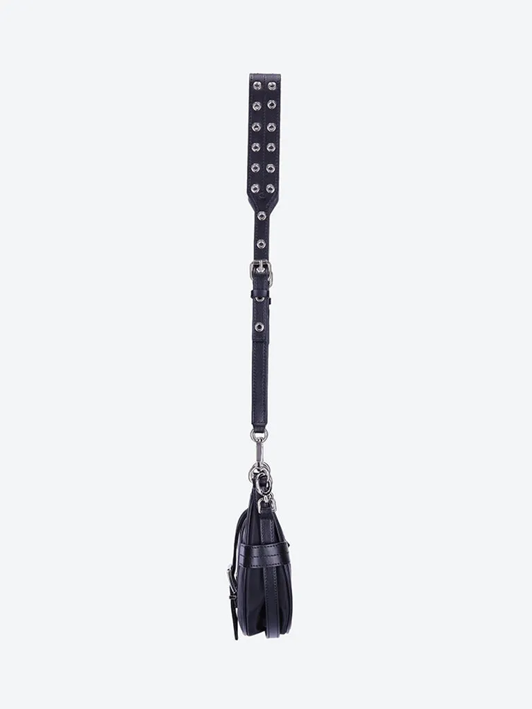 Small crossbody nylon bucky bag