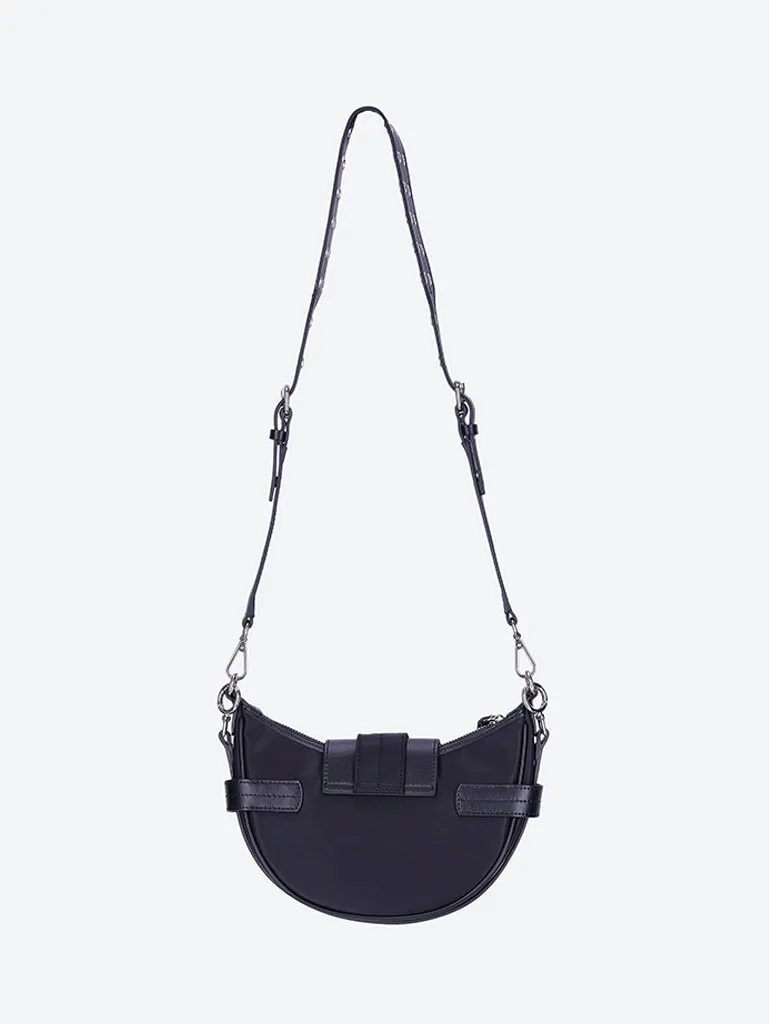 Small crossbody nylon bucky bag