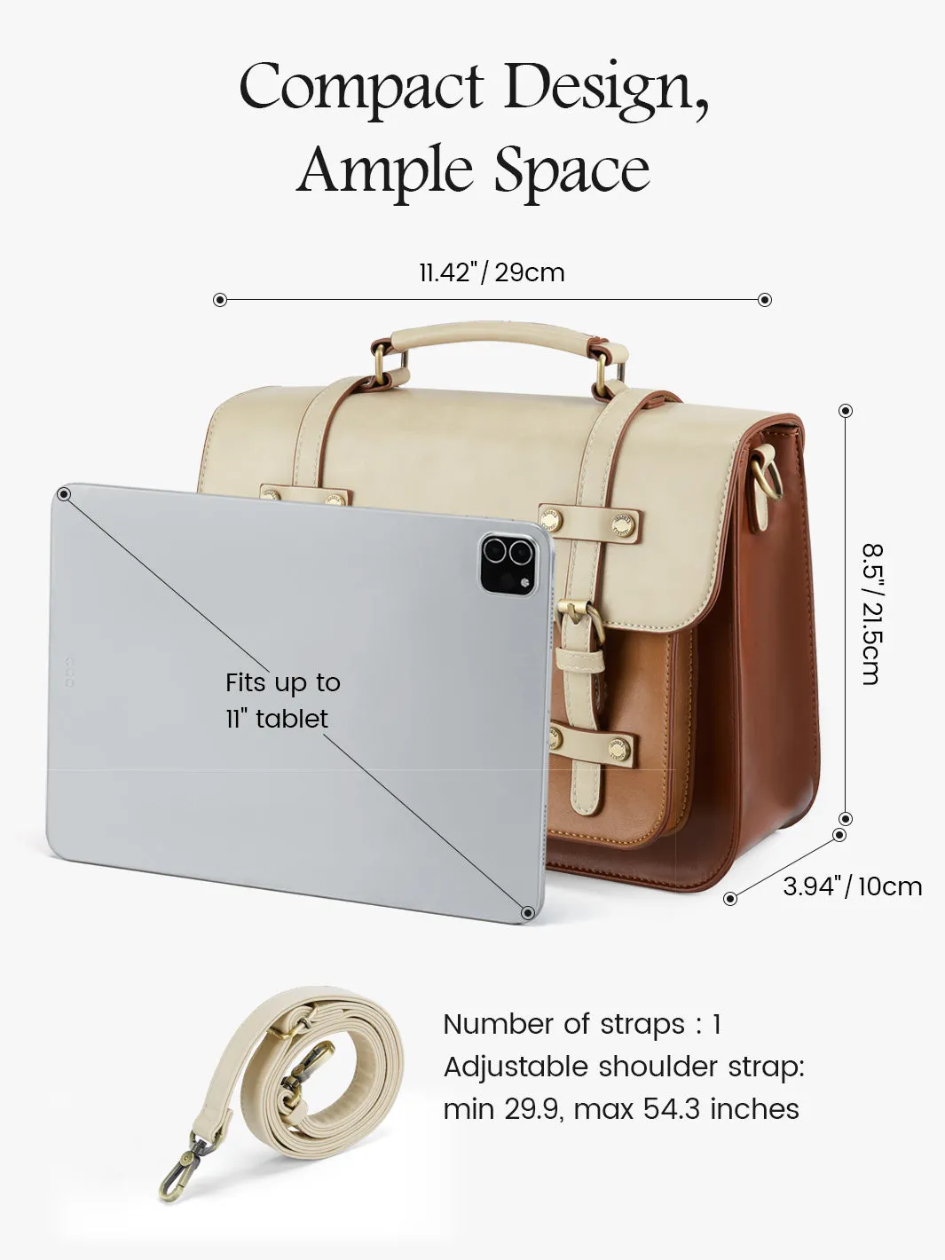 Sombre Vintage Briefcase