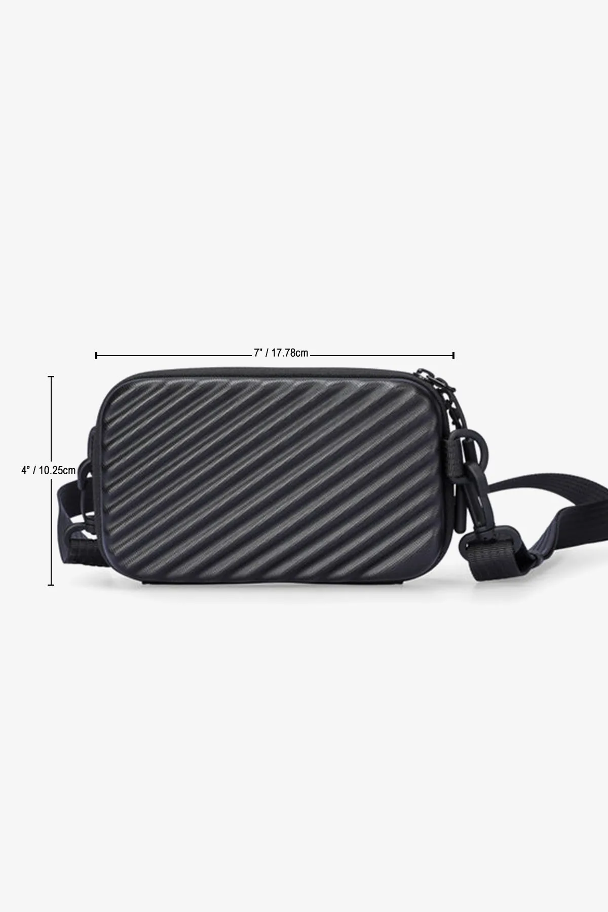 Textured Rigid Cross Body Bag - S24 - MHB0008