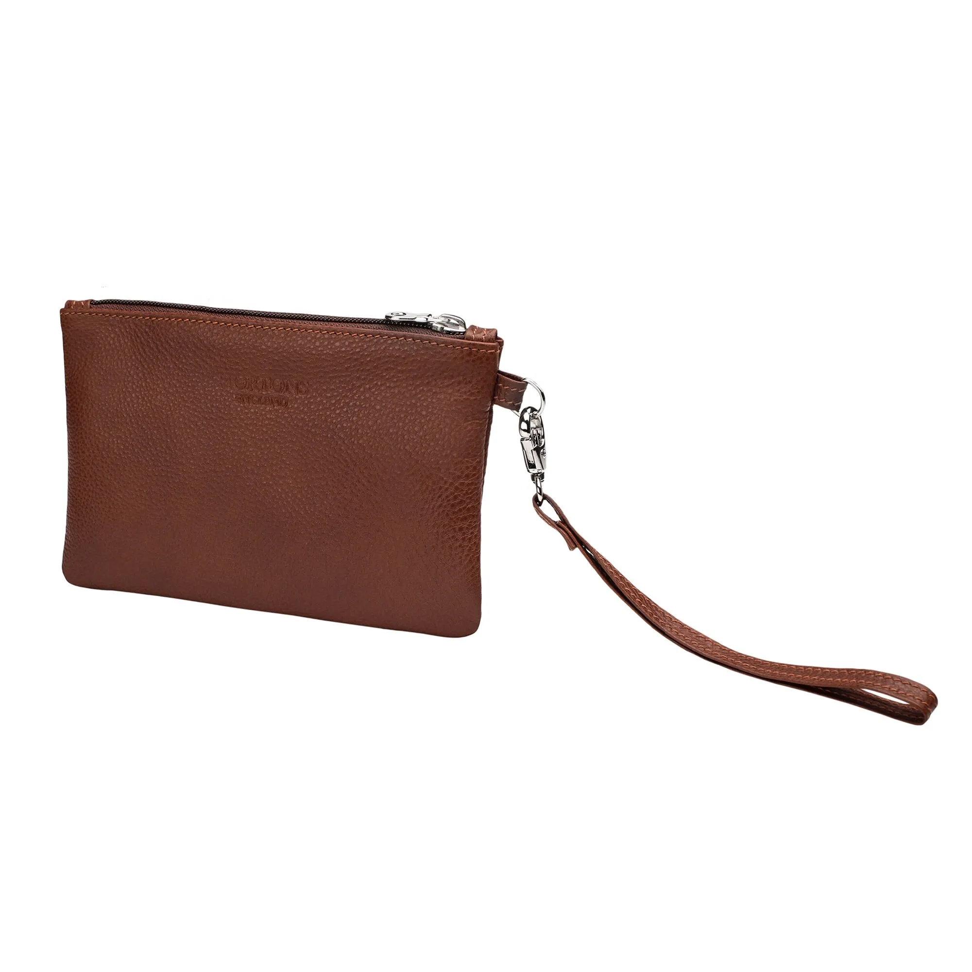 Viaggi Leather Wrist Pouch (Made In England)