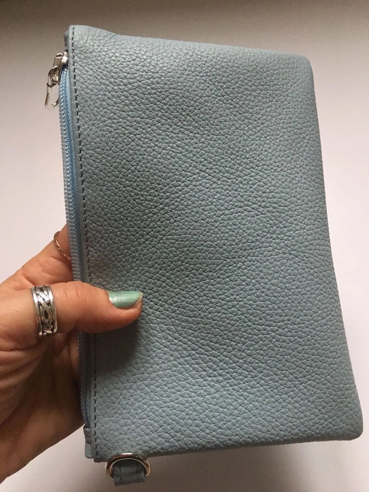 Viaggi Leather Wrist Pouch (Made In England)