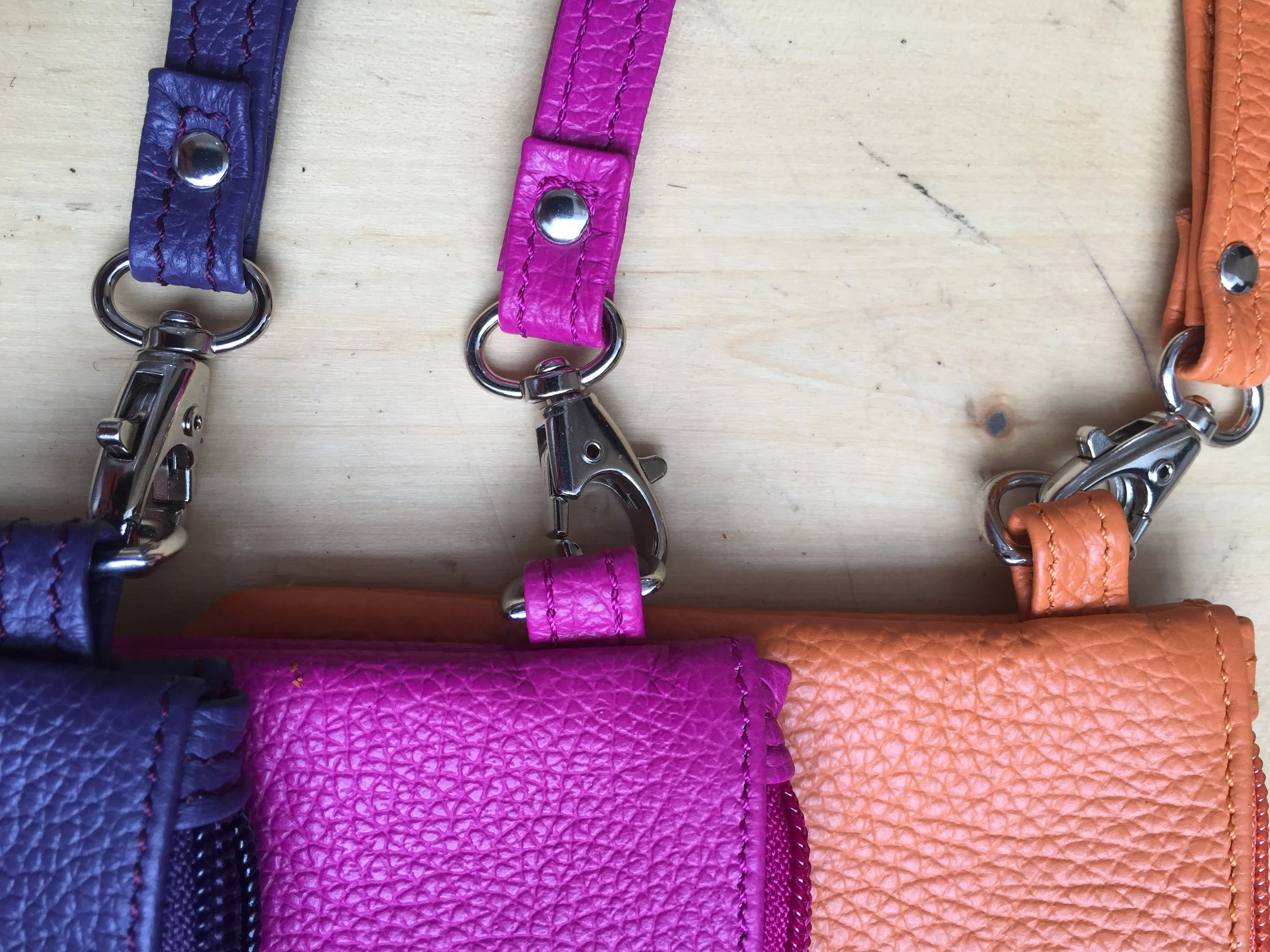 Viaggi Leather Wrist Pouch (Made In England)