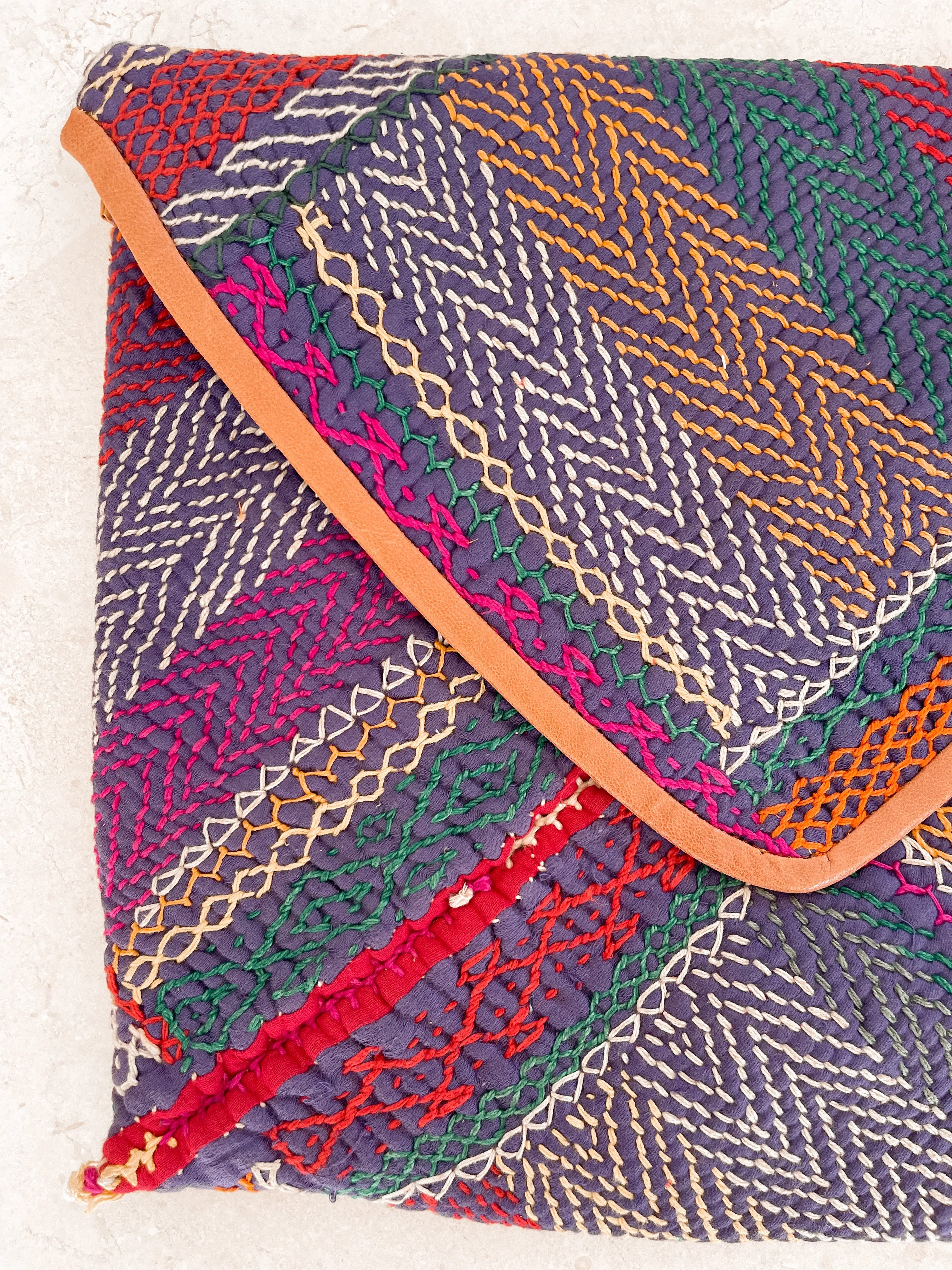 Vintage Embroidered Bag No27