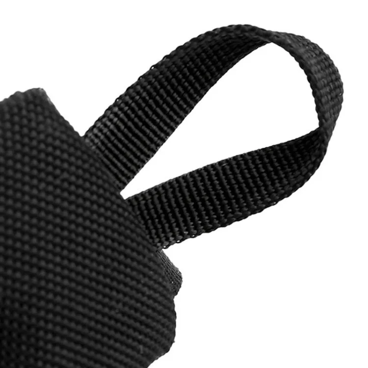 WEPOWER Men Crossbody Bag Multi-Functional Sports Waist Bag Outdoor Small Shoulder Bag(Black)