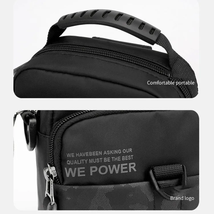 WEPOWER Men Light Sports Shoulder Small Bags(Army Green)