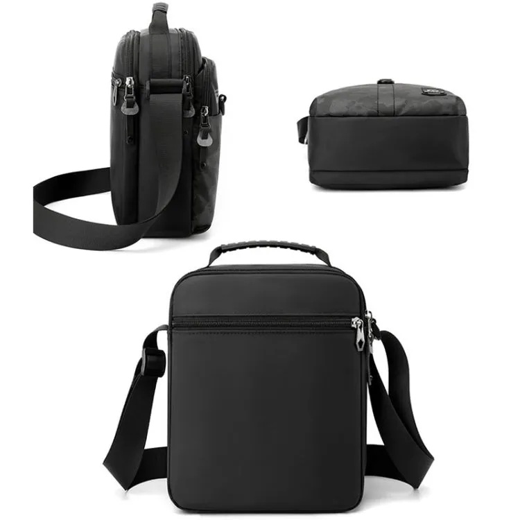 WEPOWER Men Sport Messenger Bag Outdoor Street Casual Messenger Bag(Dark Blue)