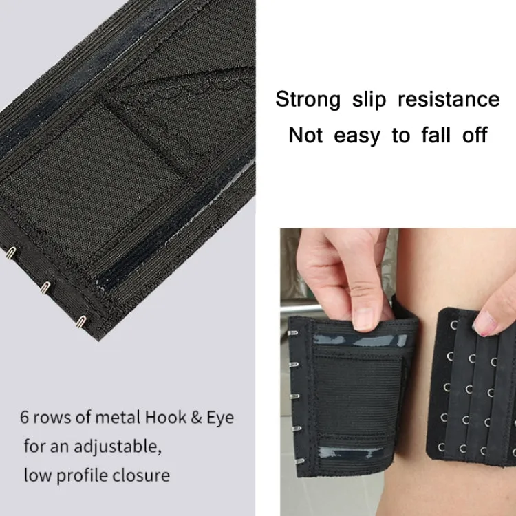 Women Embroidery Sexy Portable Invisible Defensive Legging Cover, Spec: M-Pink
