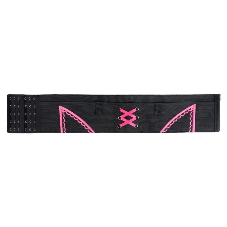 Women Embroidery Sexy Portable Invisible Defensive Legging Cover, Spec: M-Pink